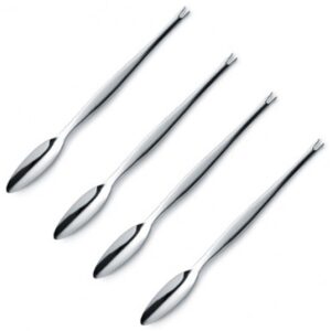 Gense Focus Steel skaldyrsgafler 4 stk.