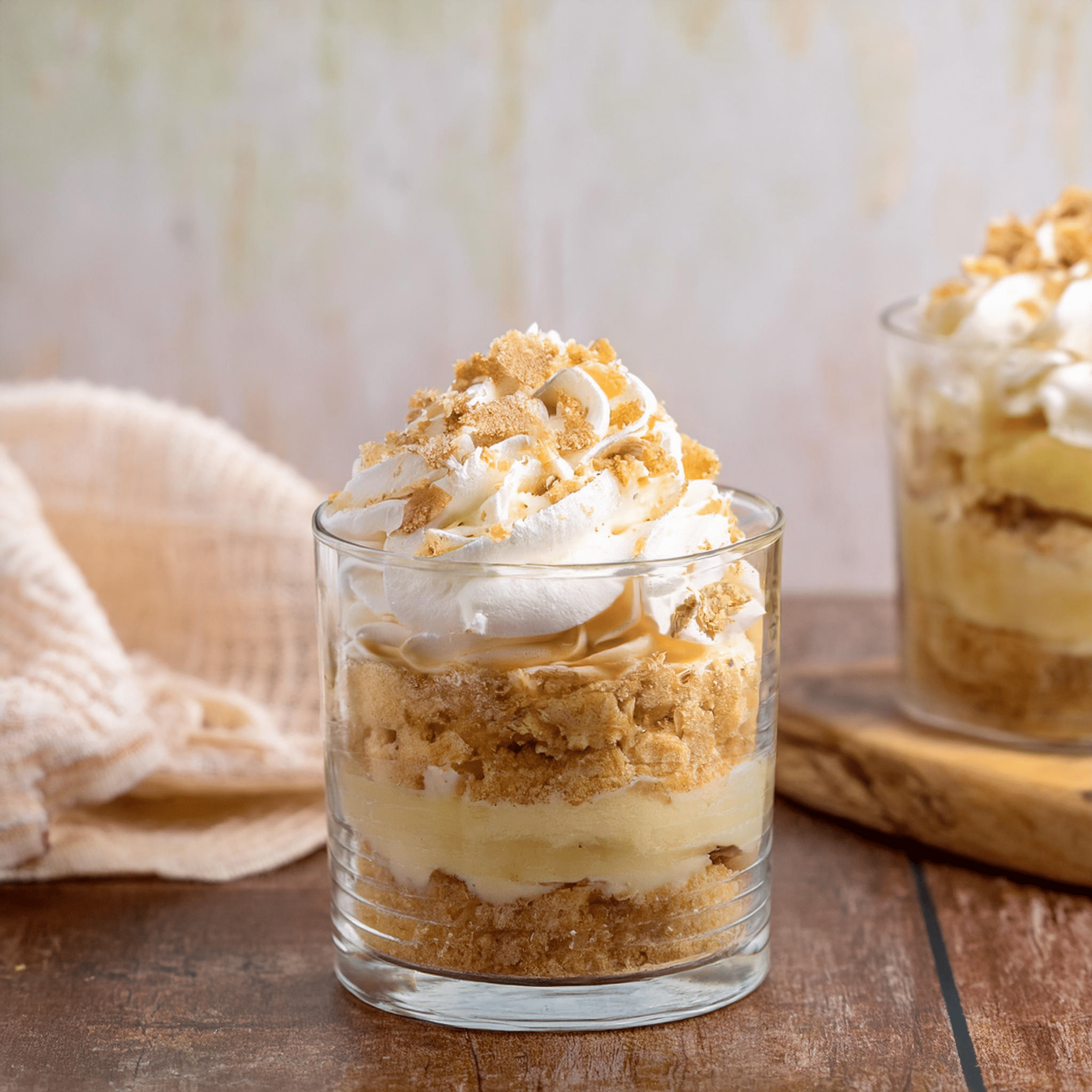 Dessert i glas