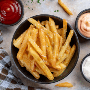 Pommes frites i airfryer