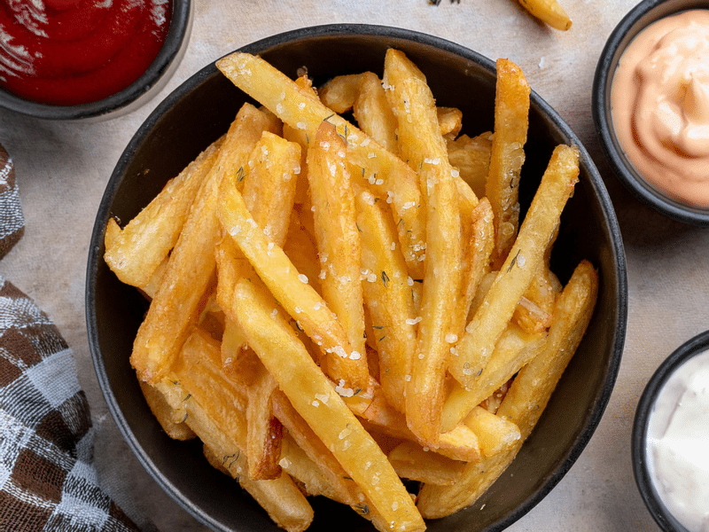 Pommes frites i airfryer