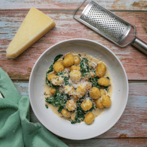 gnocchi med svampe