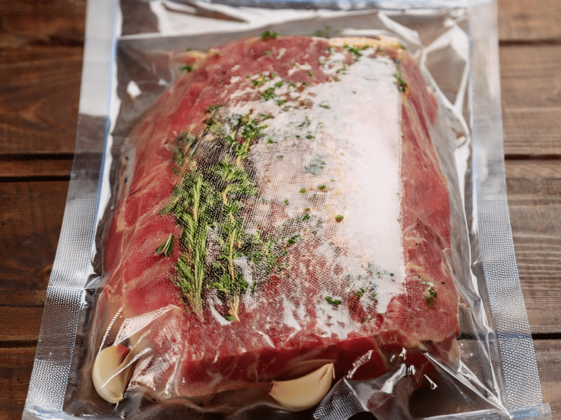 Oksefilet sous vide