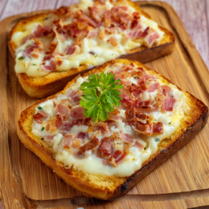 Flammkuchen toast