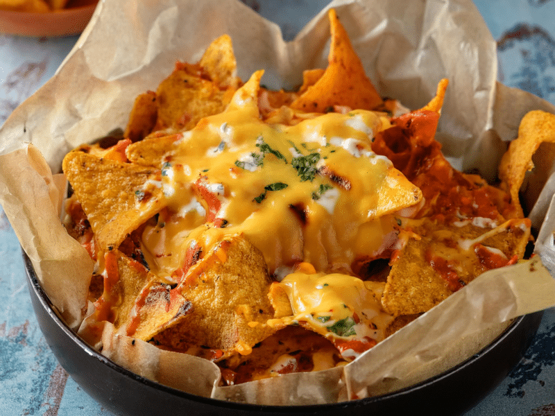 Nachos i airfryer