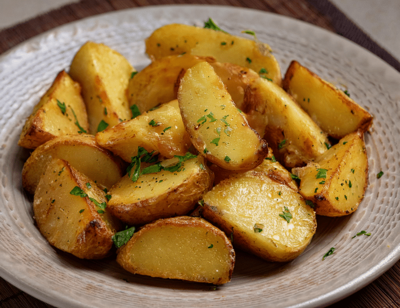 Stegte kartofler i airfryer